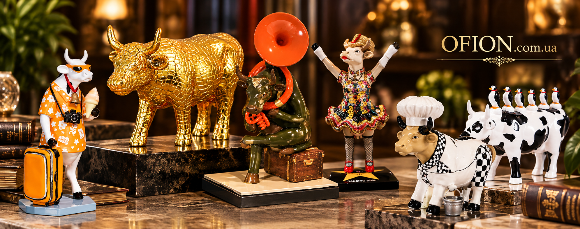 Ілюстрація: Колекційні статуетки корів CowParade: коли мистецтво стає оригінальним подарунком