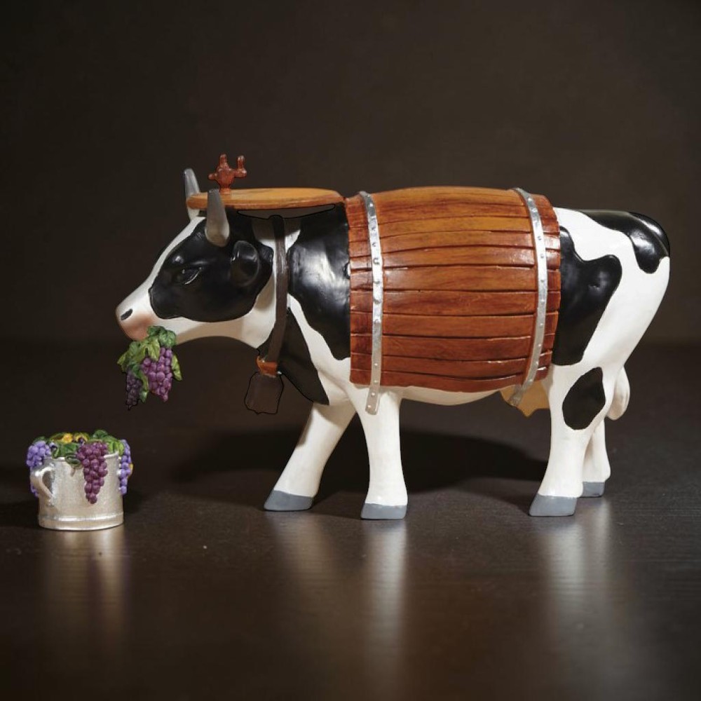 Колекційна статуетка CowParade «Clarabelle the Wine Cow» винна корова, Size M